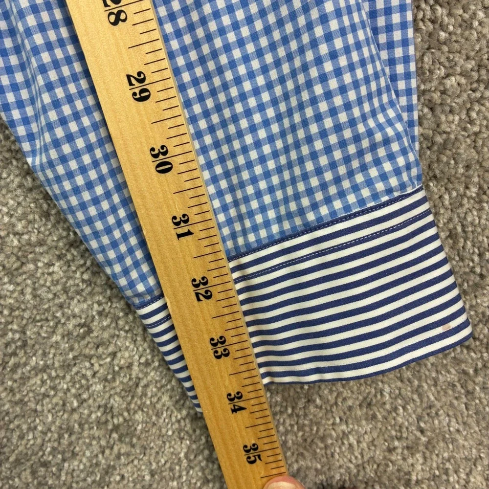 Polo Ralph Lauren Size XXL Patchwork Gingham Shirt Preppy Old Money Classic Fit
